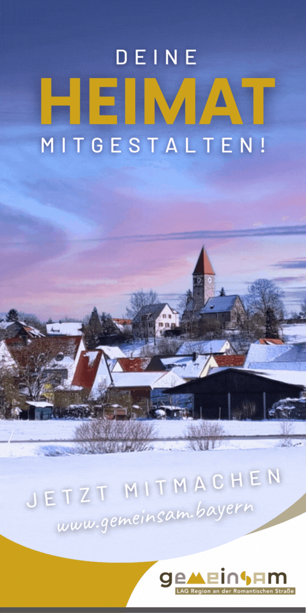 LAG Region an der Romantischen Straße Blick auf Neusitz