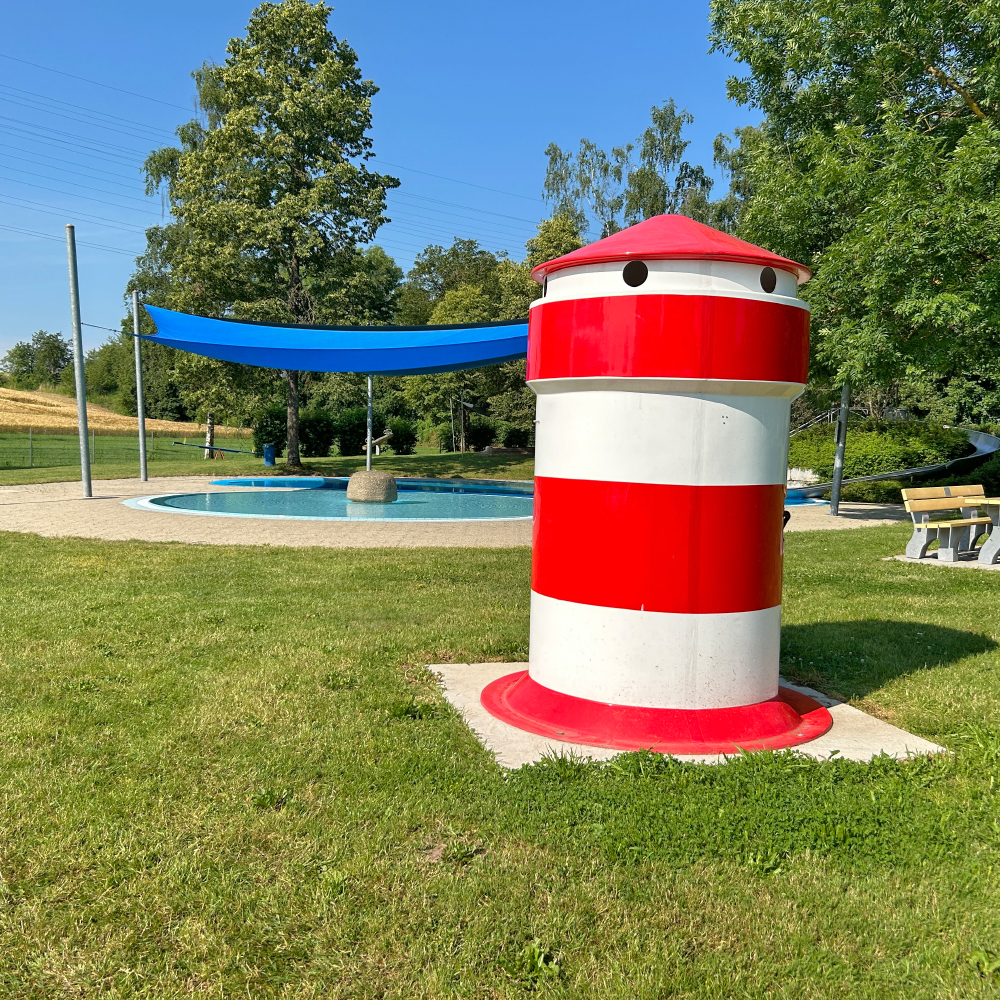 Kinderbereich im Freibad Feuchtwangen