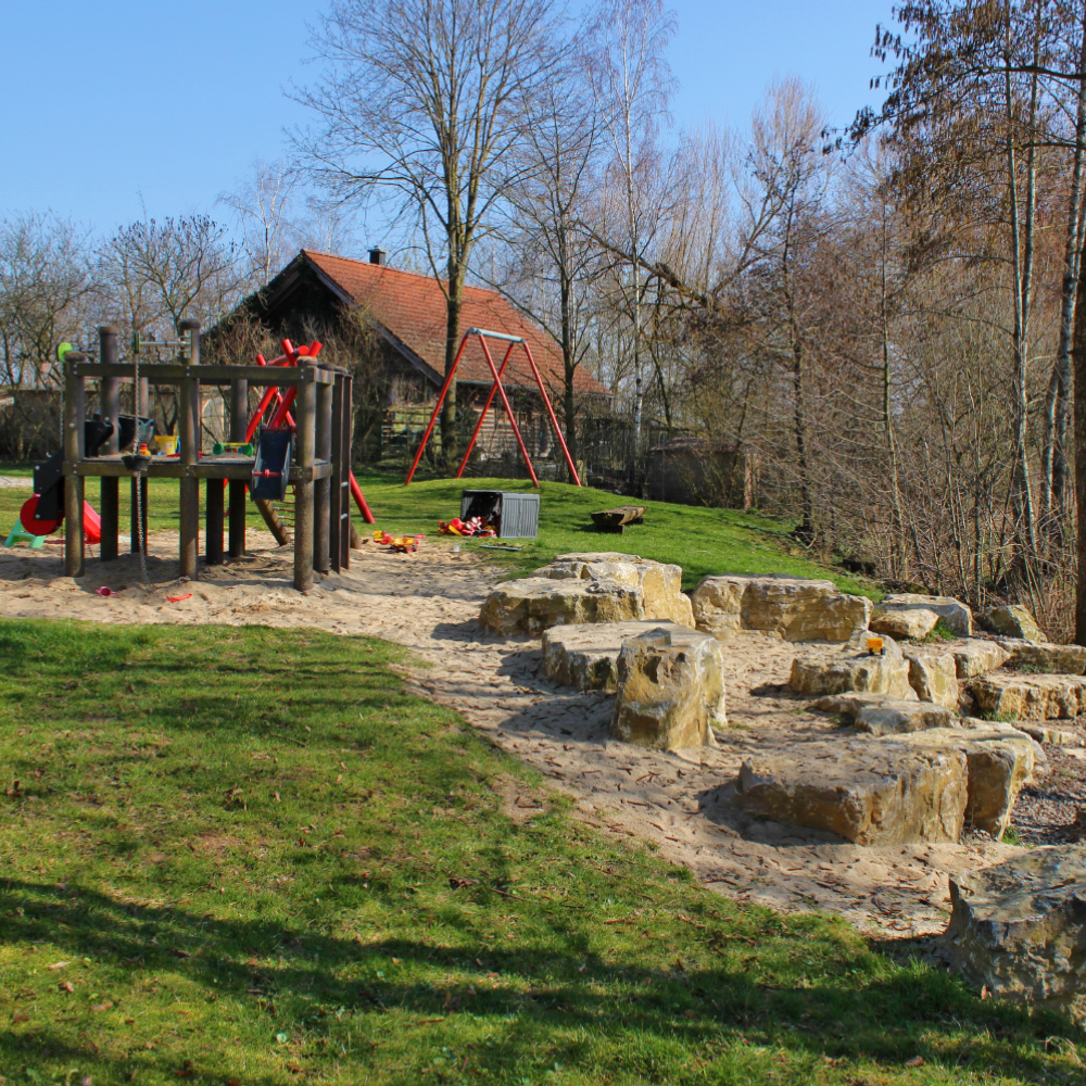 Spielplatz im Gunzendorf bei Geslau