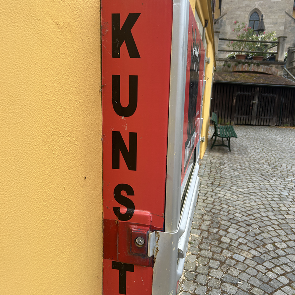 Kunstautomat der Kunst-O-Nauten in Dinkelsb&uuml;hl