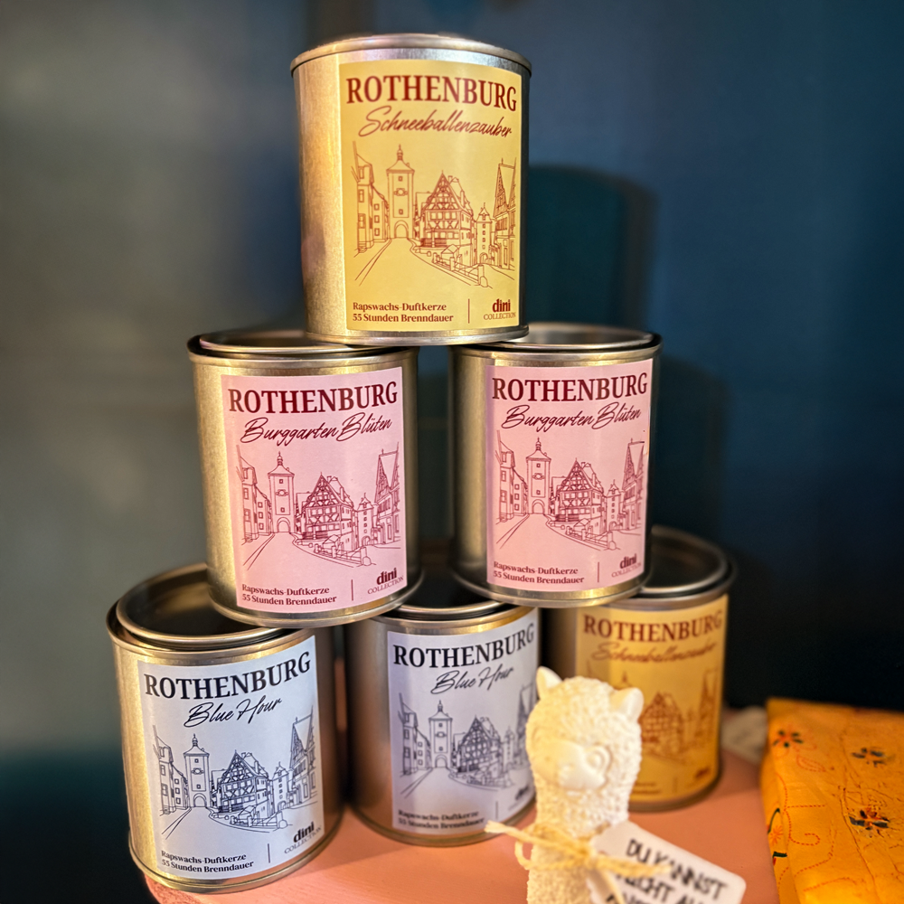 Ein Produkt im Pop-Up-Store in Rothenburg
