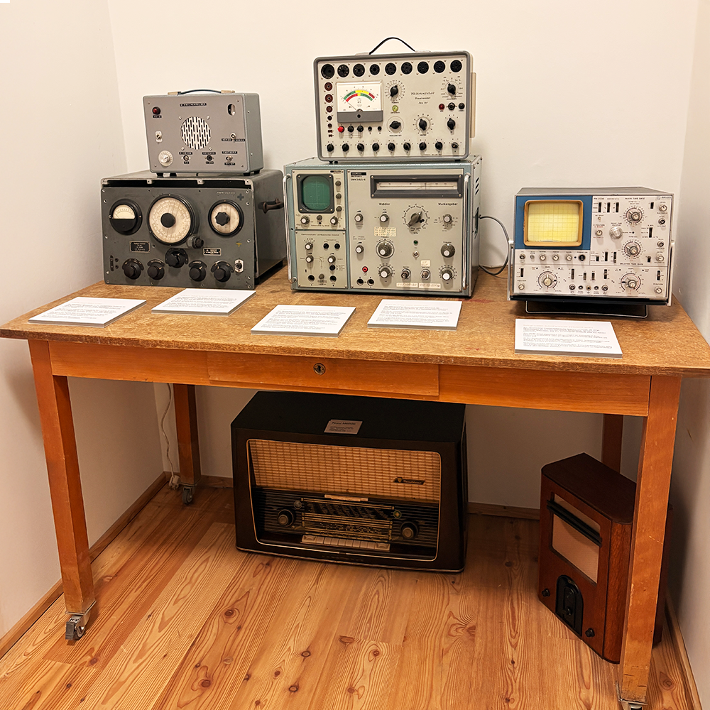 Radios in der Sonderausstellung 
