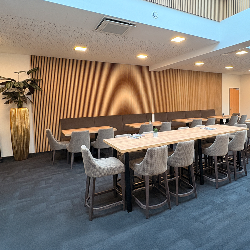 Die Kantine bei romutec in Buch am Wald