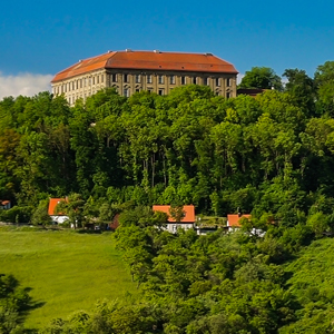 Schillingsfürst Blick aufs Schloss