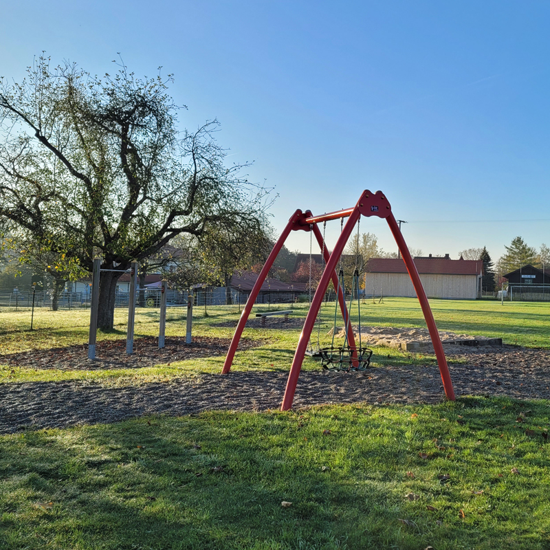 Spielplatz Alter Bahnhof Gebsattel, Ortsteil Bockenfeld