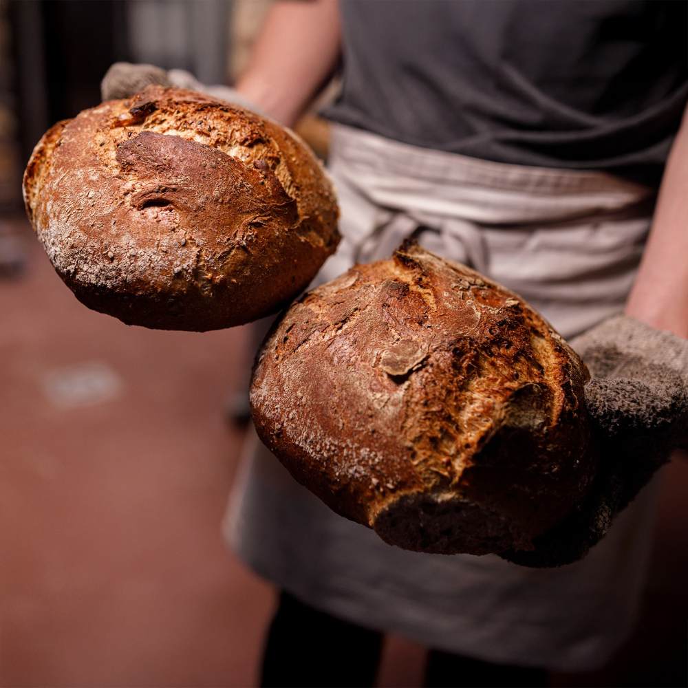 Brotbacken in Colmberg beim Obst-und Gartenbaubverein
